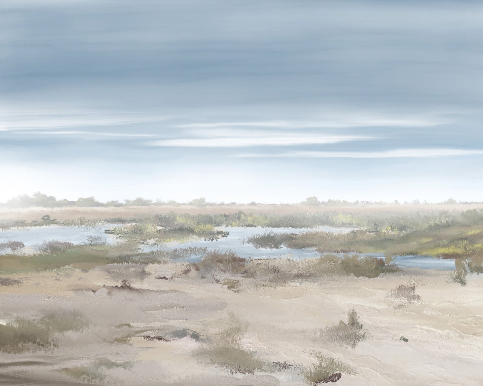 The Misty Rising Caprivi Botswana