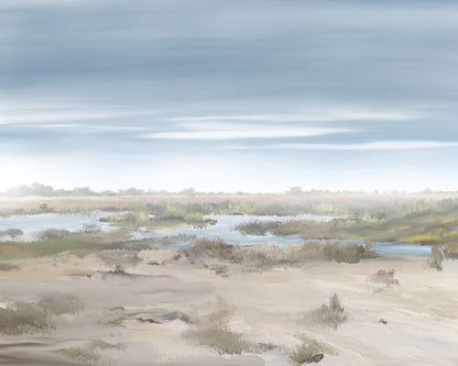 The Misty Rising Caprivi Botswana