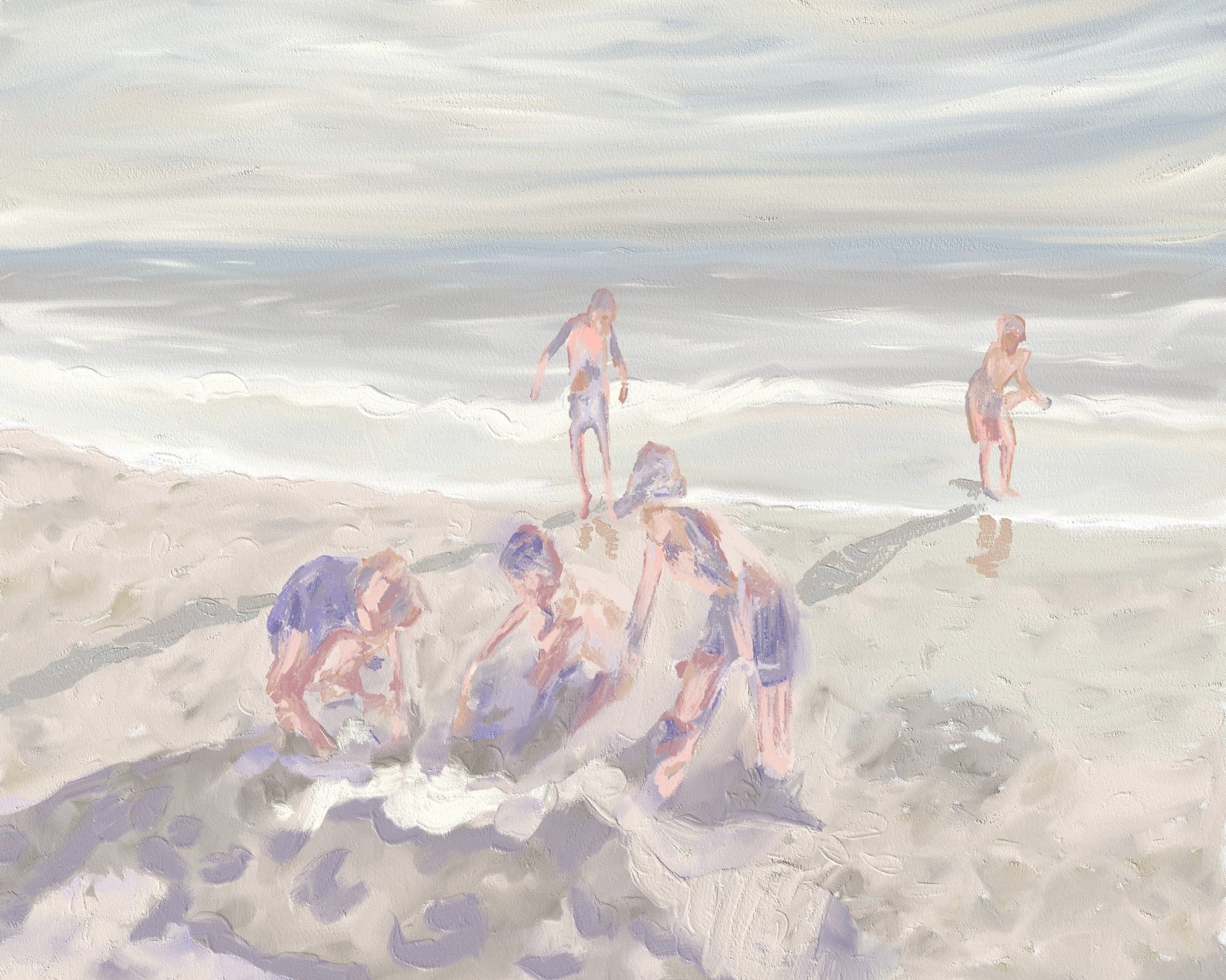 Cuzzies at the Beach