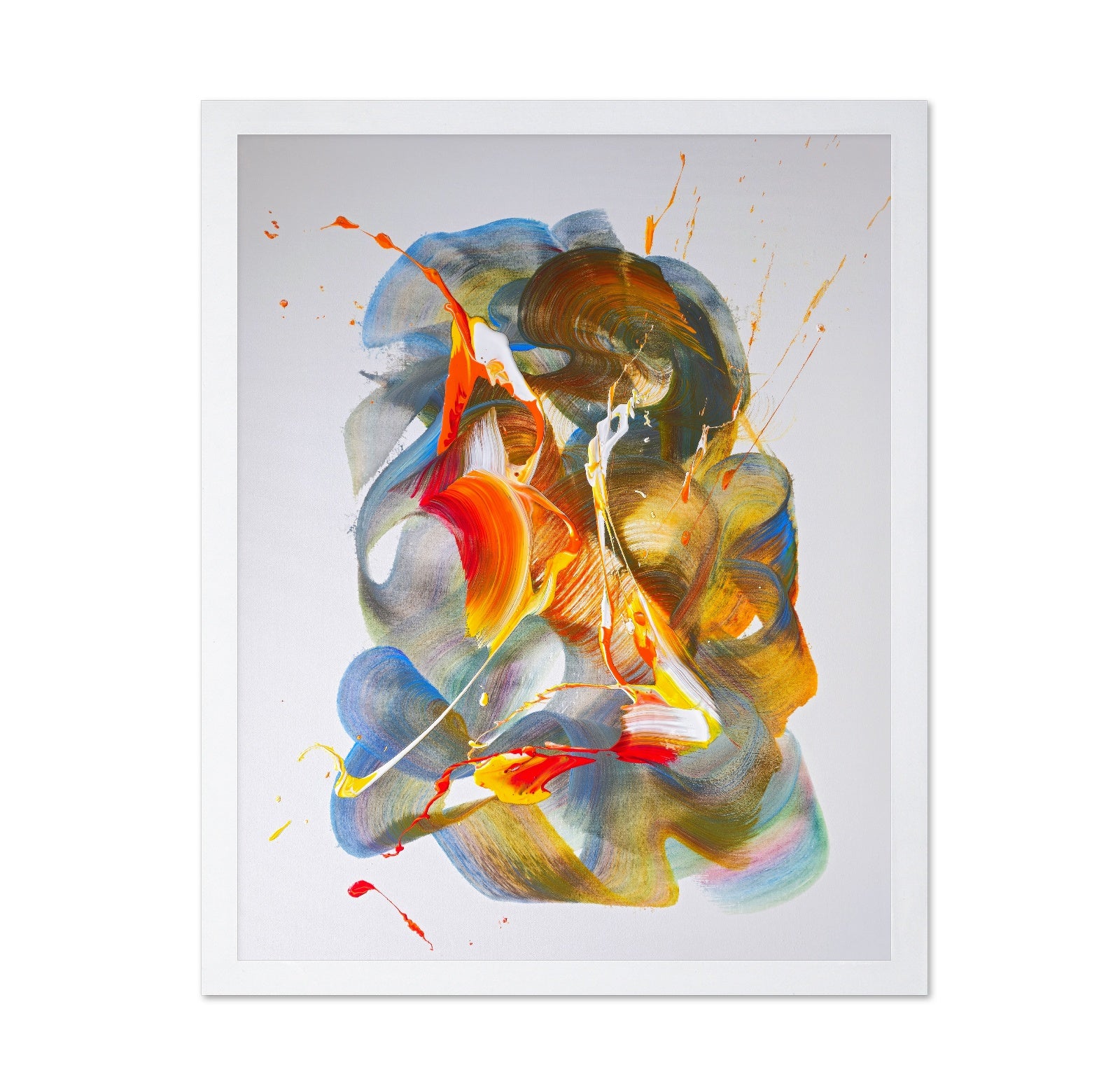 Vibrant Swirls And Splashes No 1