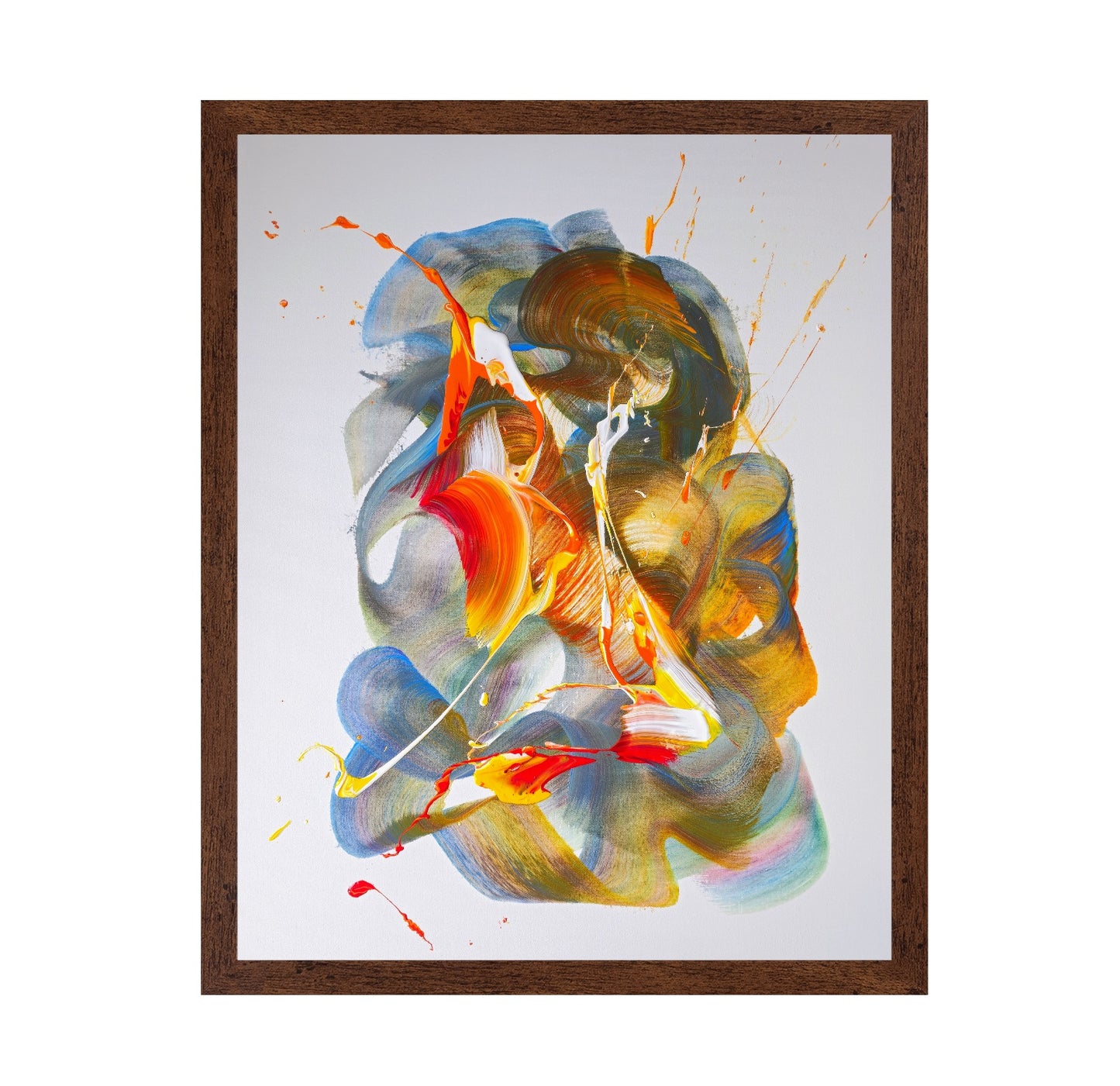 Vibrant Swirls And Splashes No 1