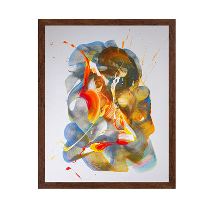 Vibrant Swirls And Splashes No 1