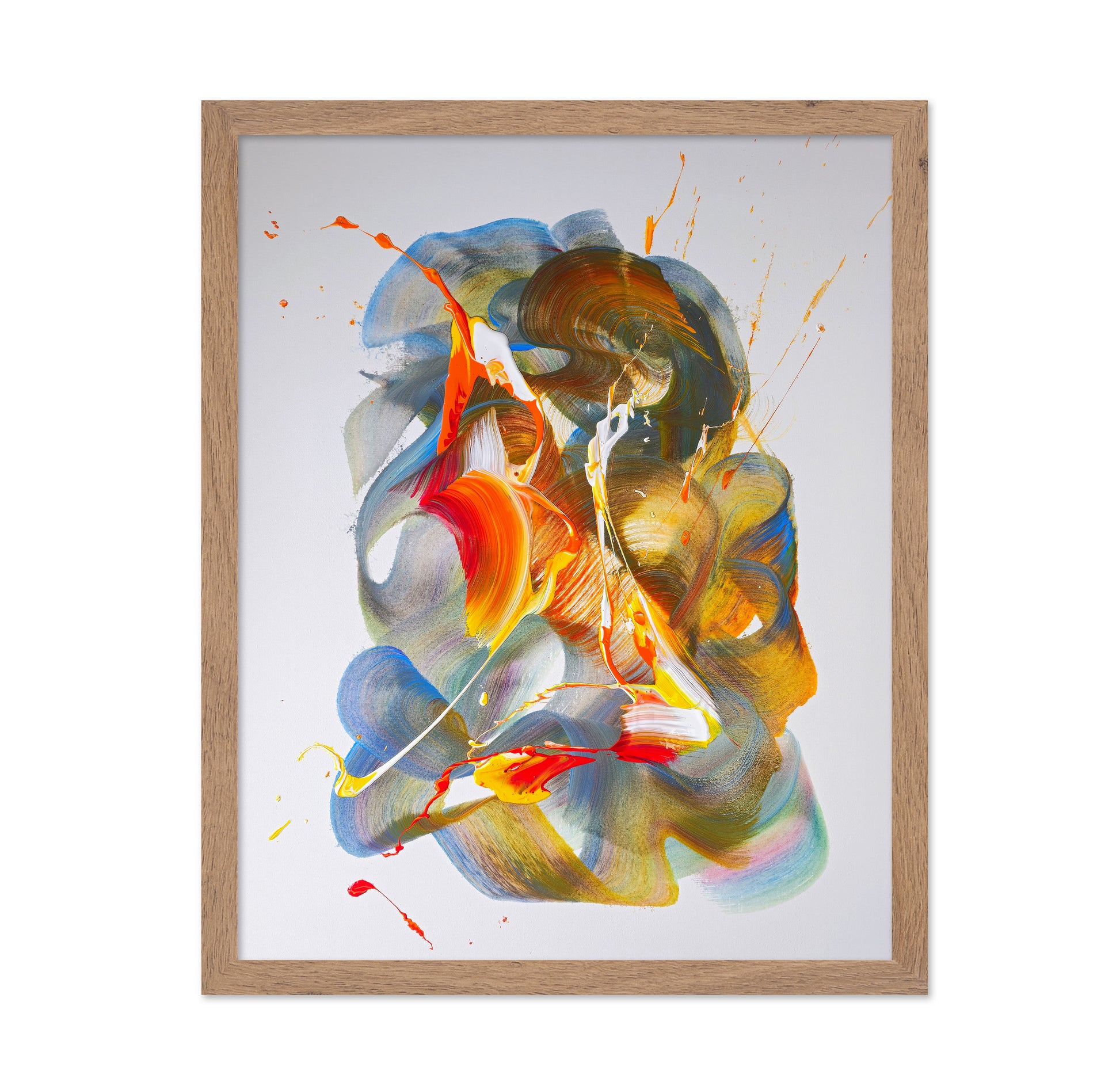 Vibrant Swirls And Splashes No 1