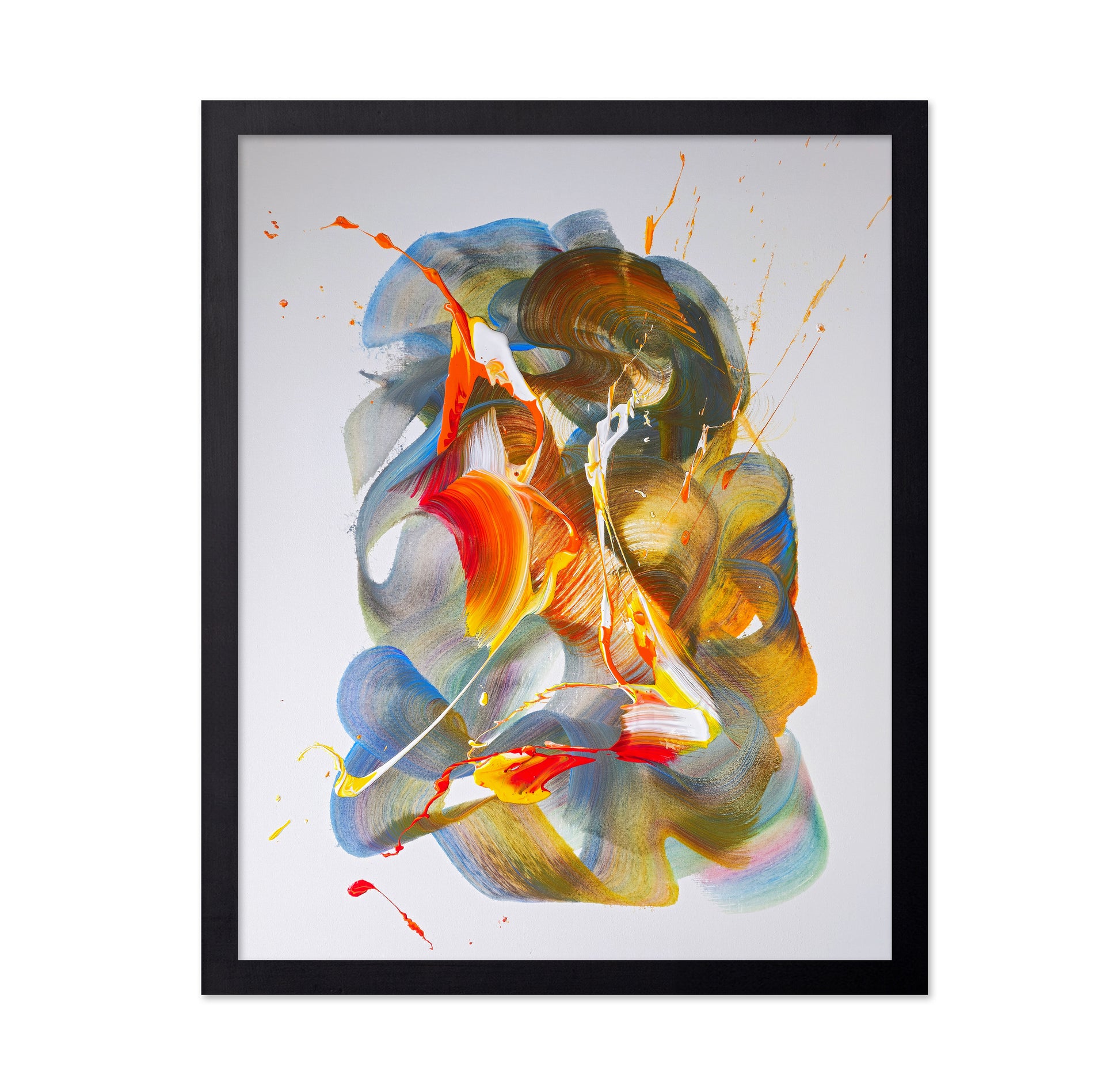 Vibrant Swirls And Splashes No 1
