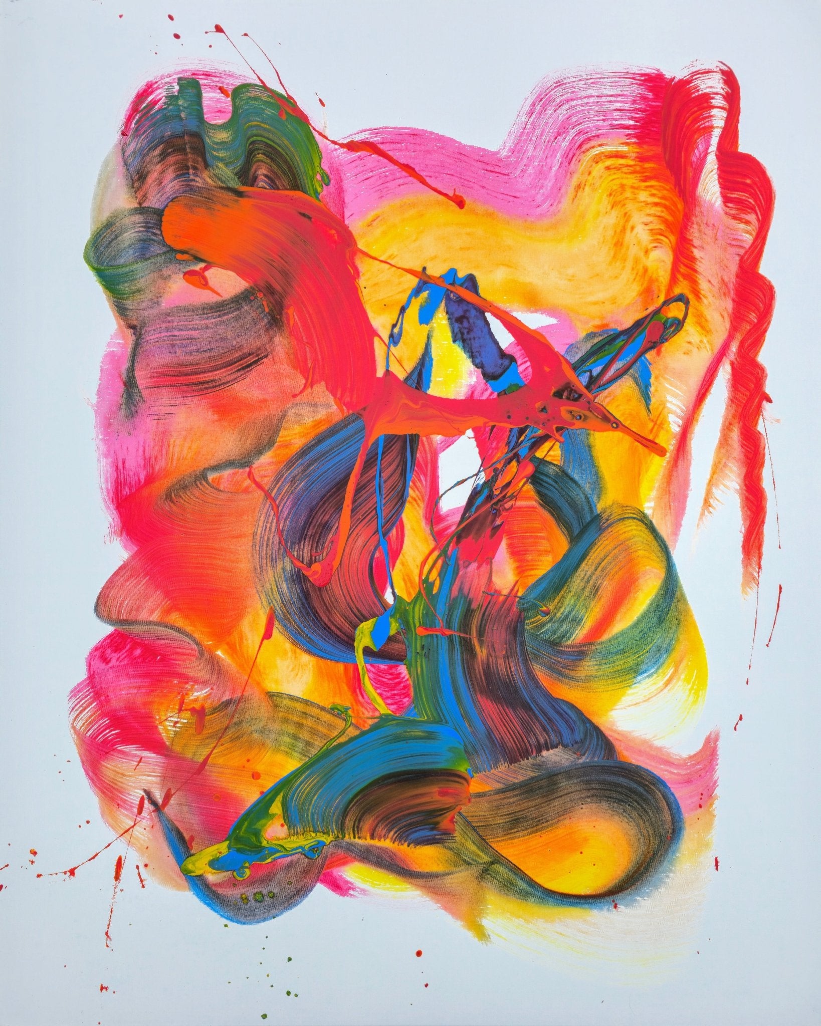 Vibrant Swirls And Splashes No 2