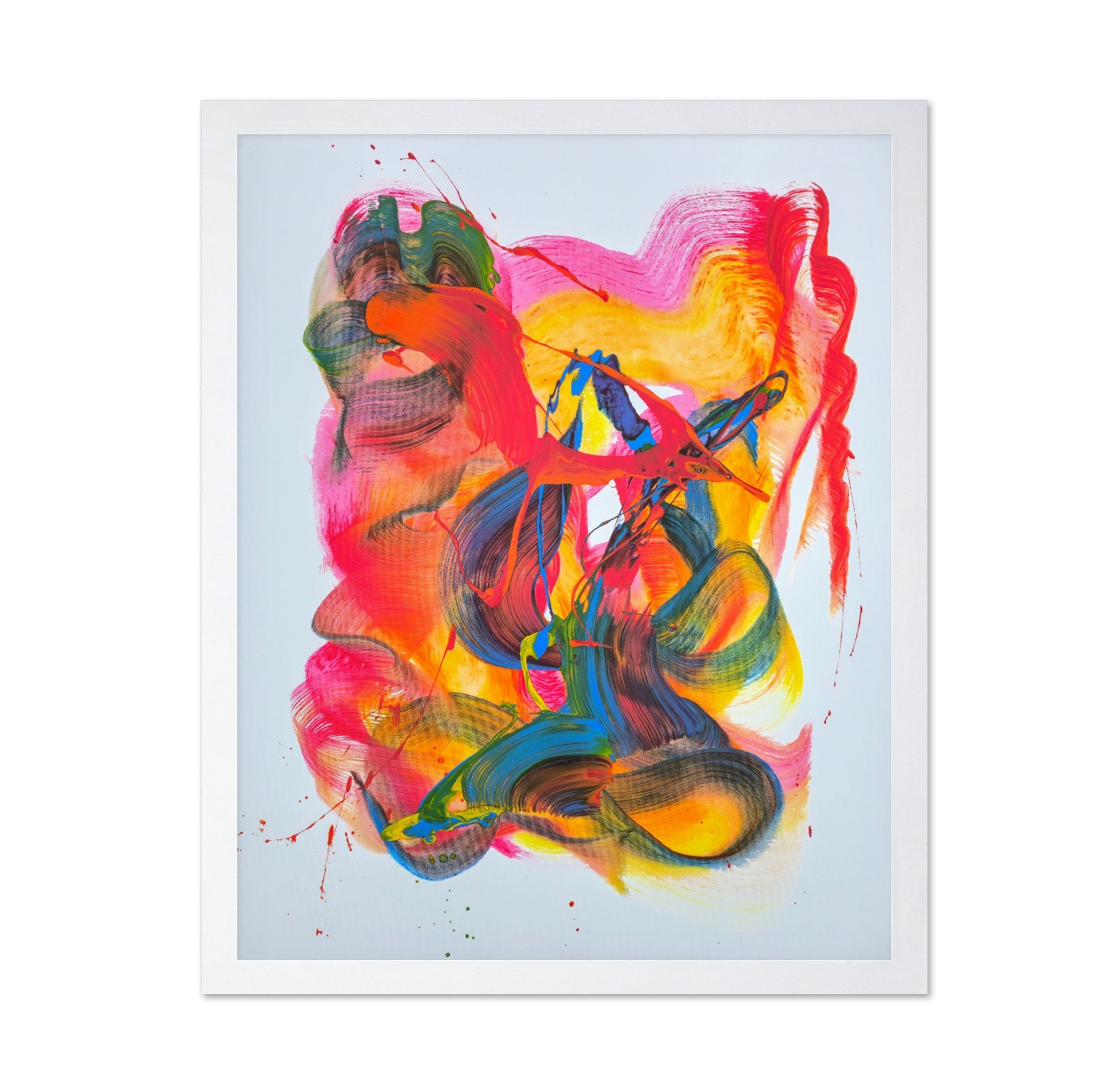 Vibrant Swirls And Splashes No 2