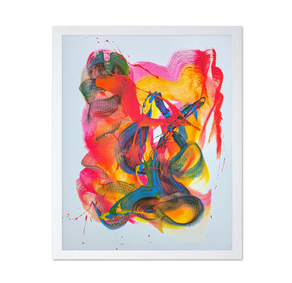 Vibrant Swirls And Splashes No 2