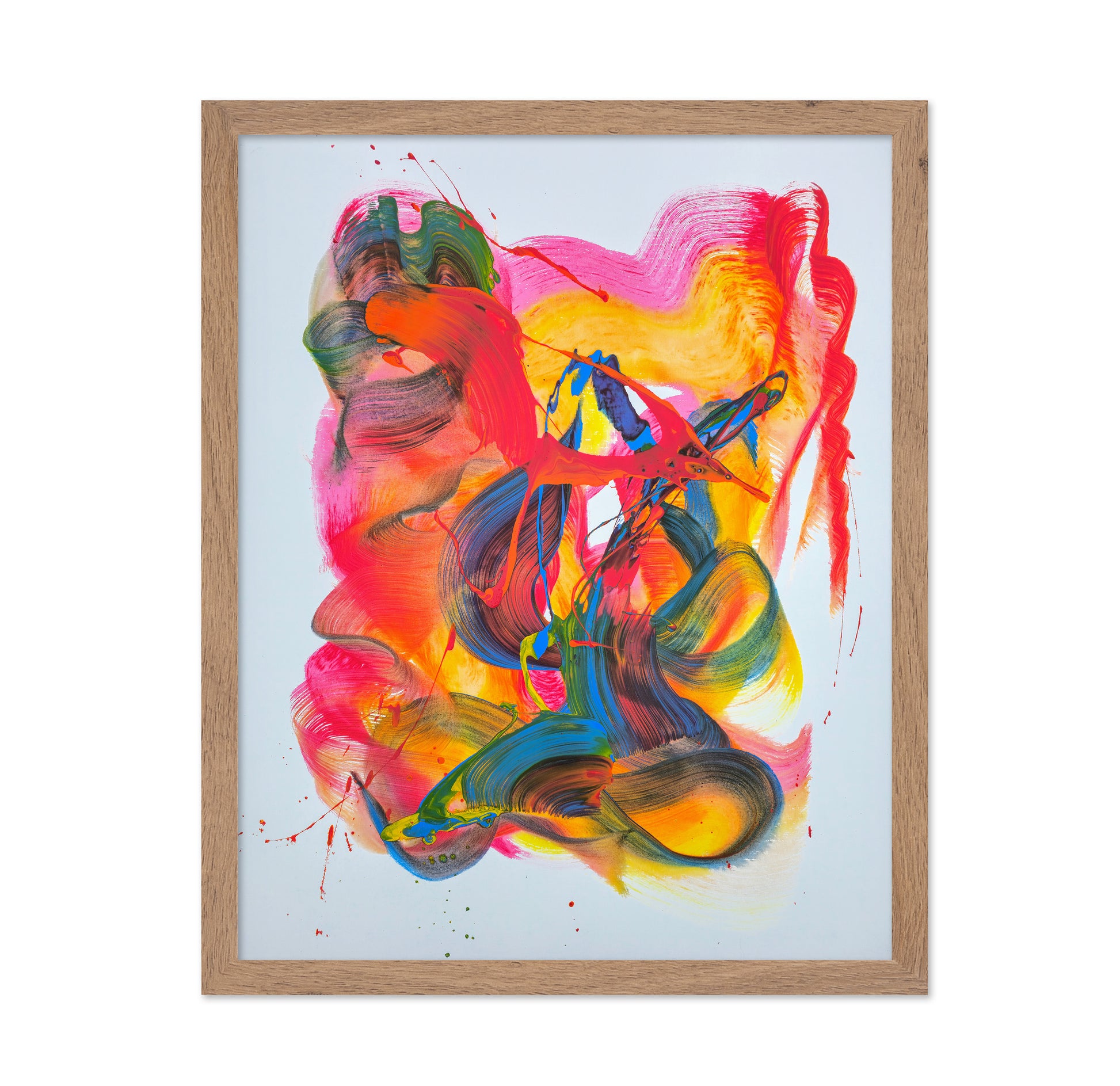Vibrant Swirls And Splashes No 2