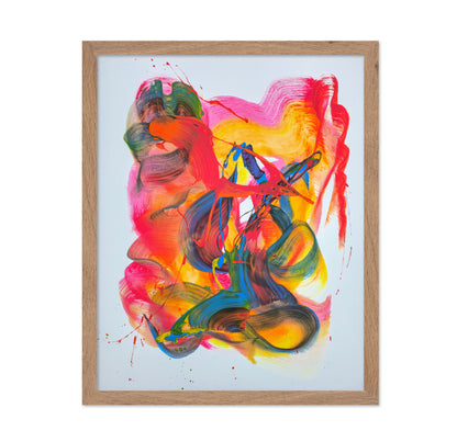 Vibrant Swirls And Splashes No 2