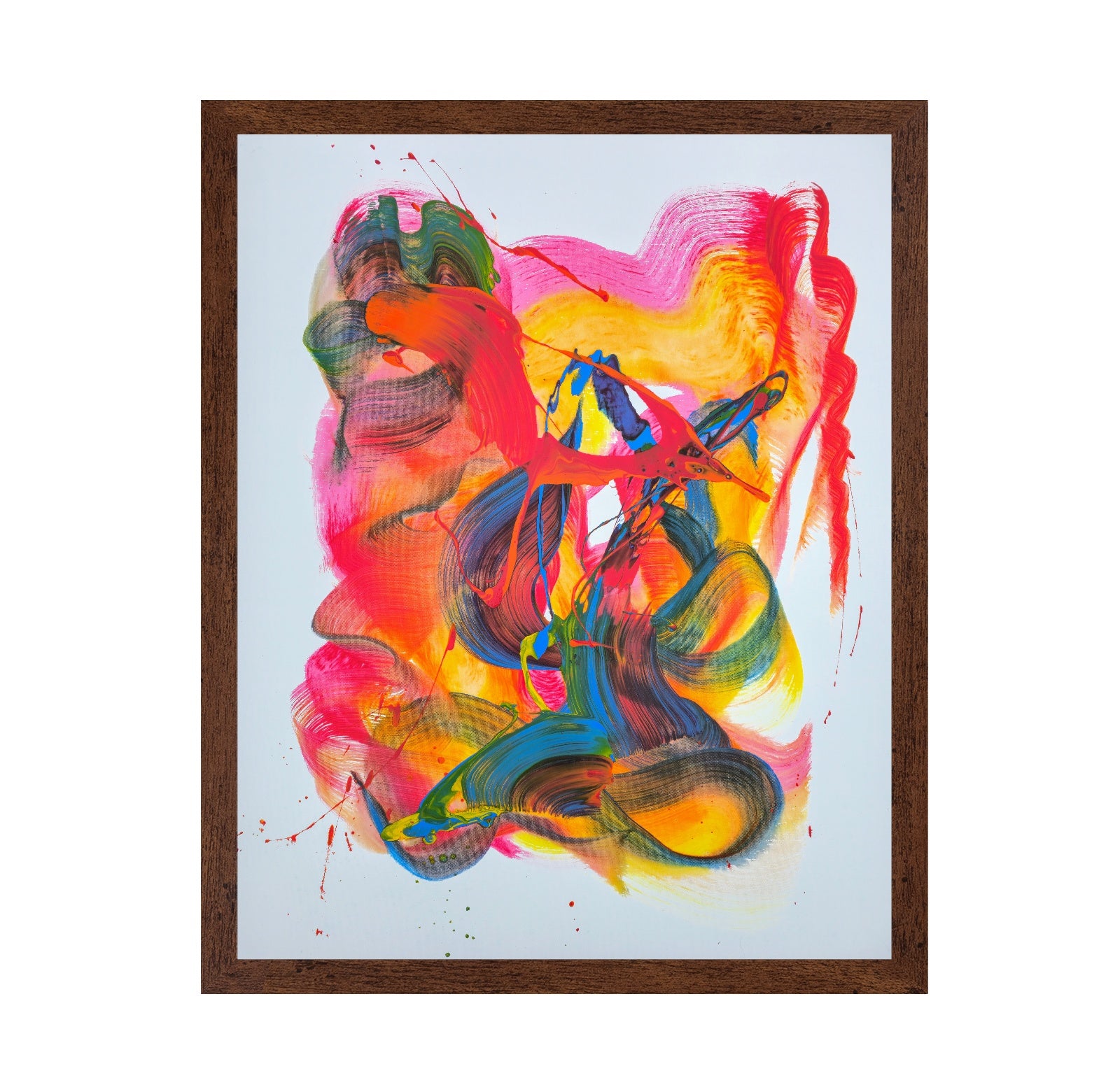 Vibrant Swirls And Splashes No 2