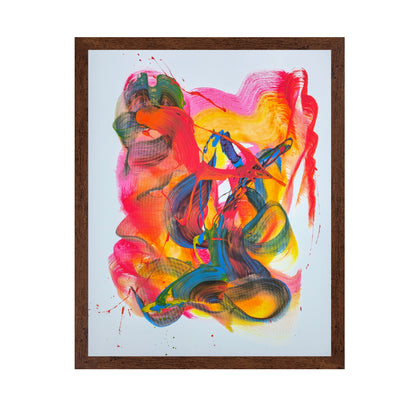 Vibrant Swirls And Splashes No 2