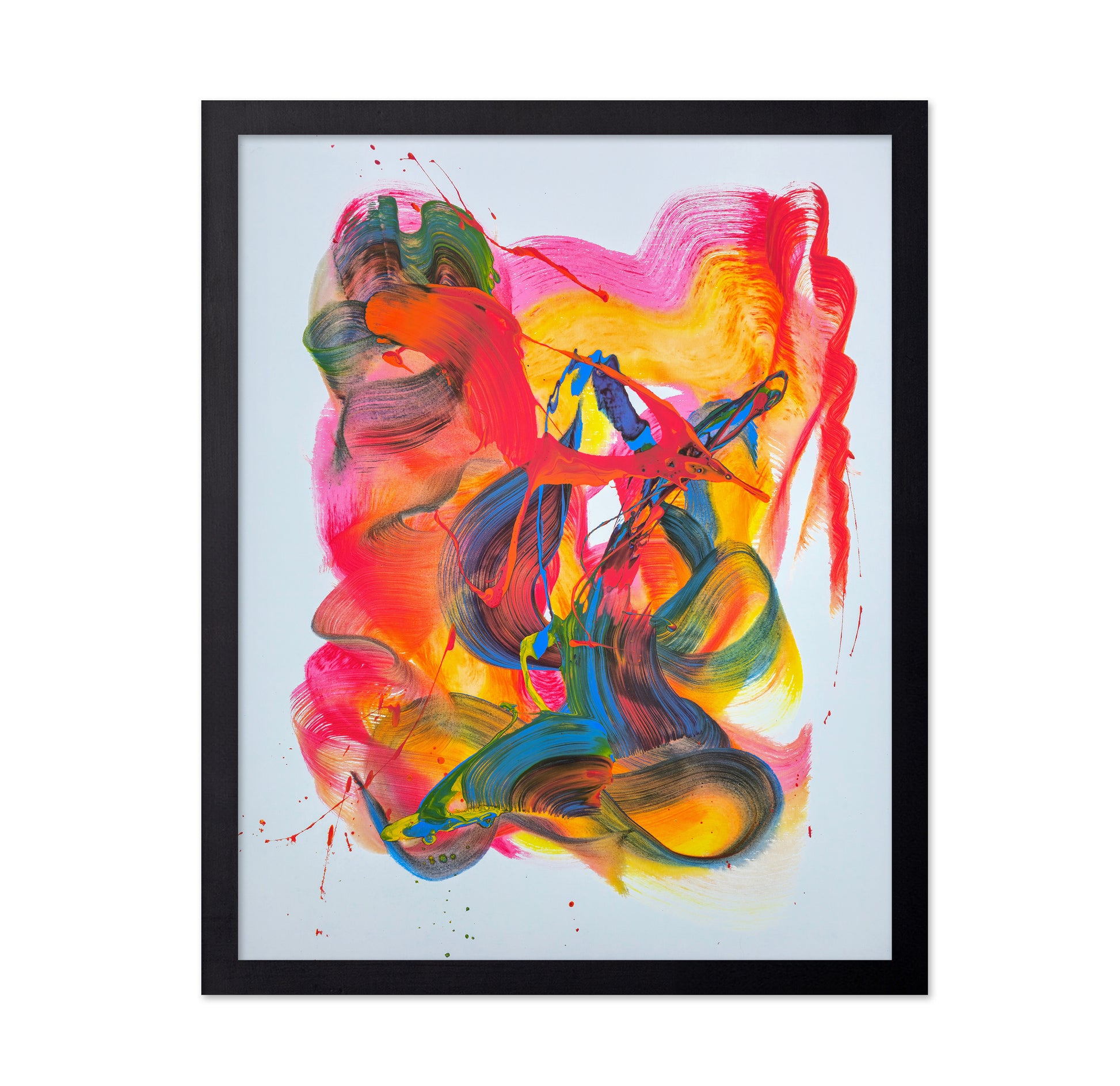 Vibrant Swirls And Splashes No 2