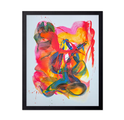Vibrant Swirls And Splashes No 2
