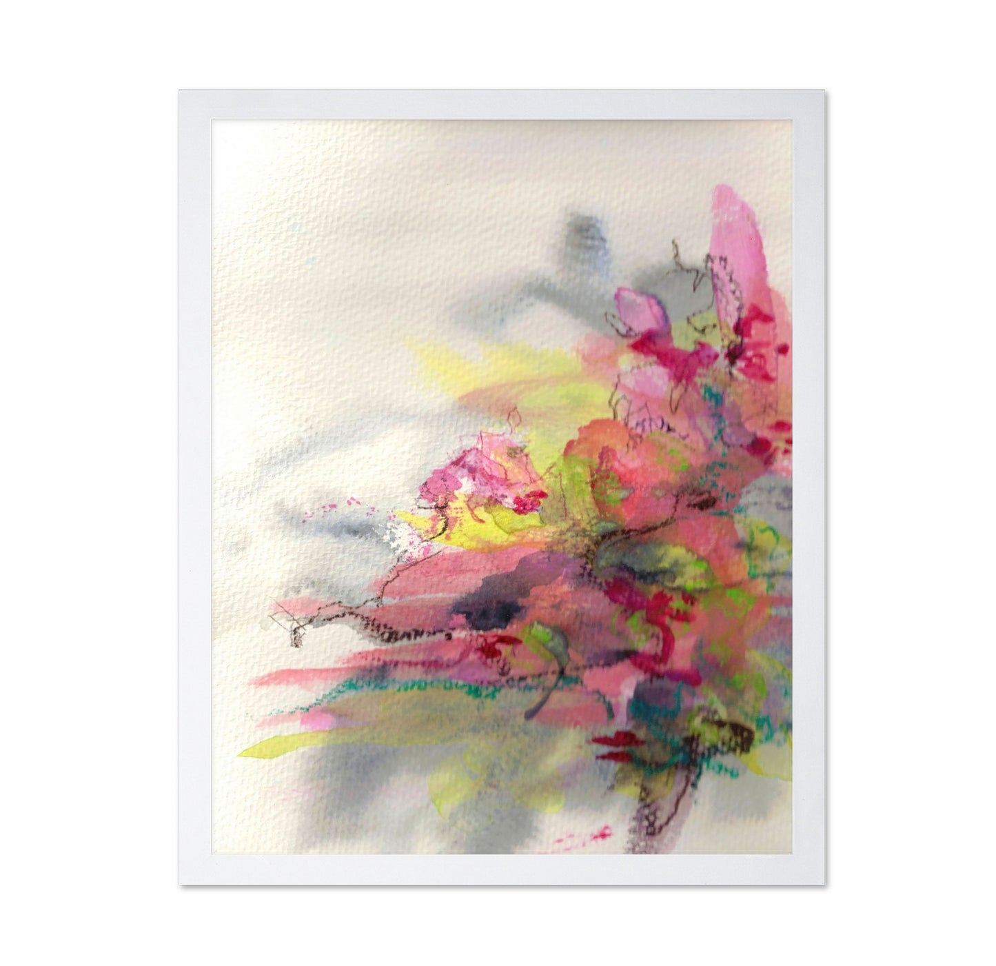 Floral Tree Branch Pink