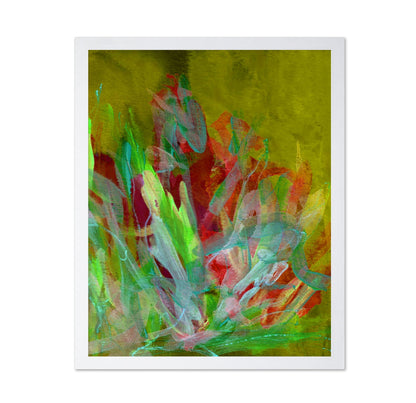 Fall Flower Painting Fountain Grass
