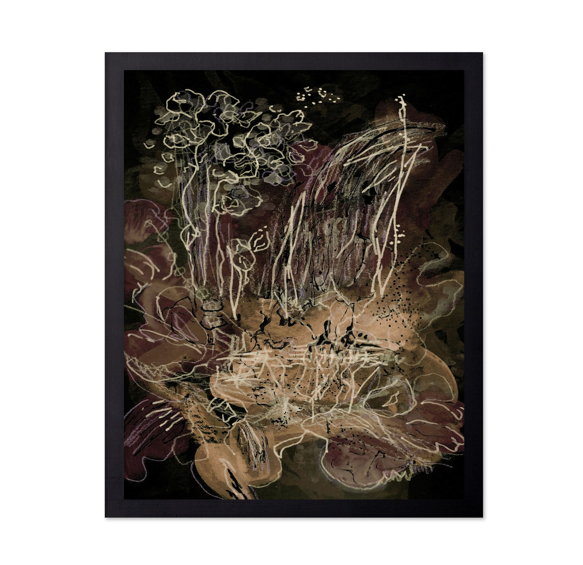 Orchid Bloom Midnight Mocha