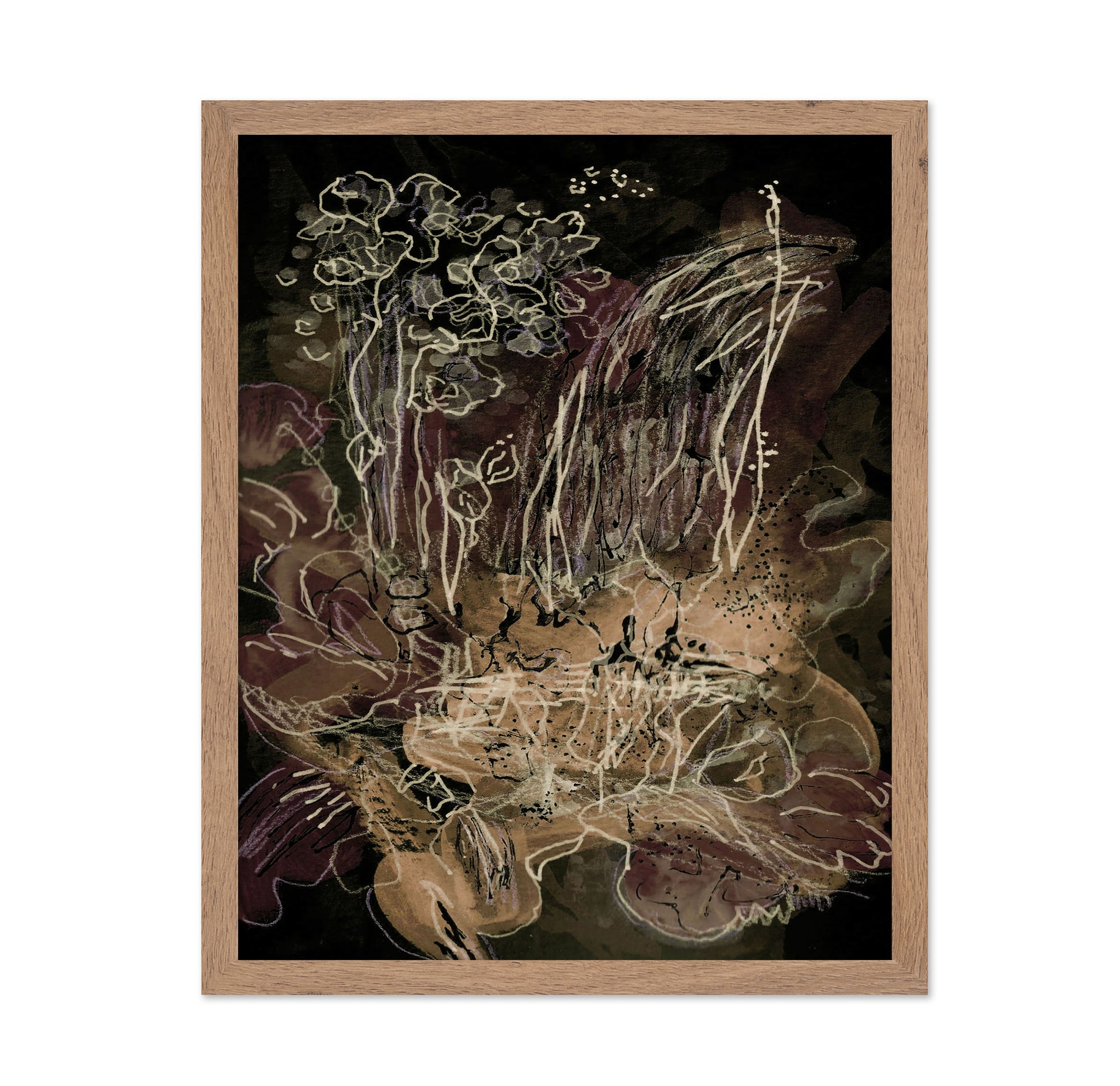 Orchid Bloom Midnight Mocha