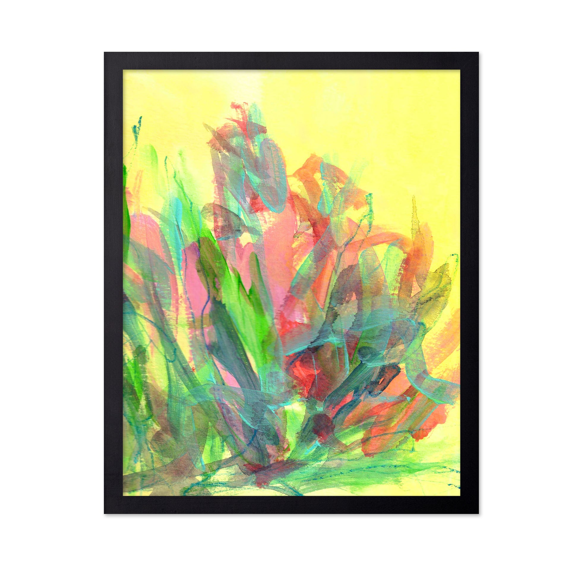 Field Grasses Spring Bright