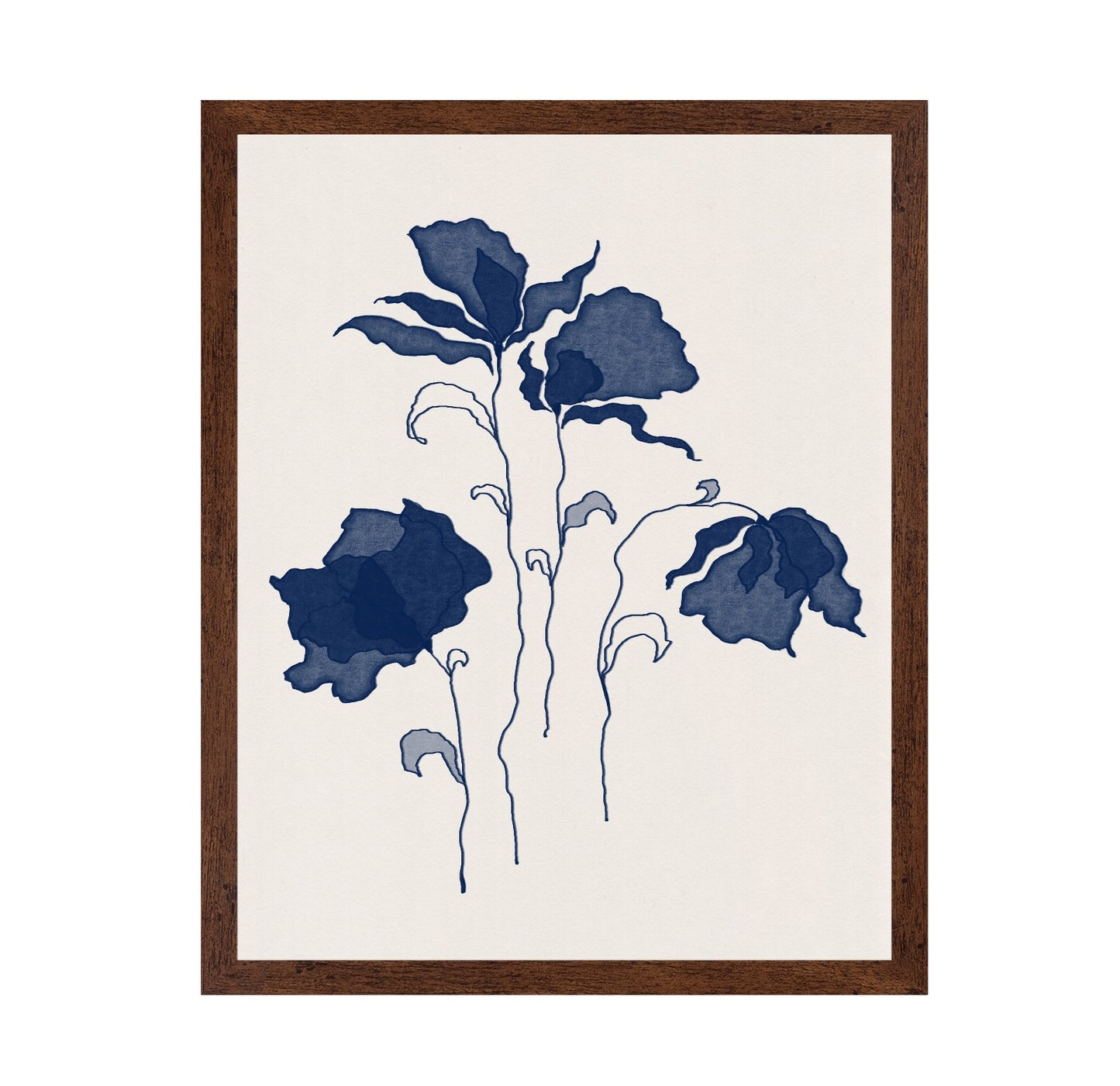 Blue Flowers No 1