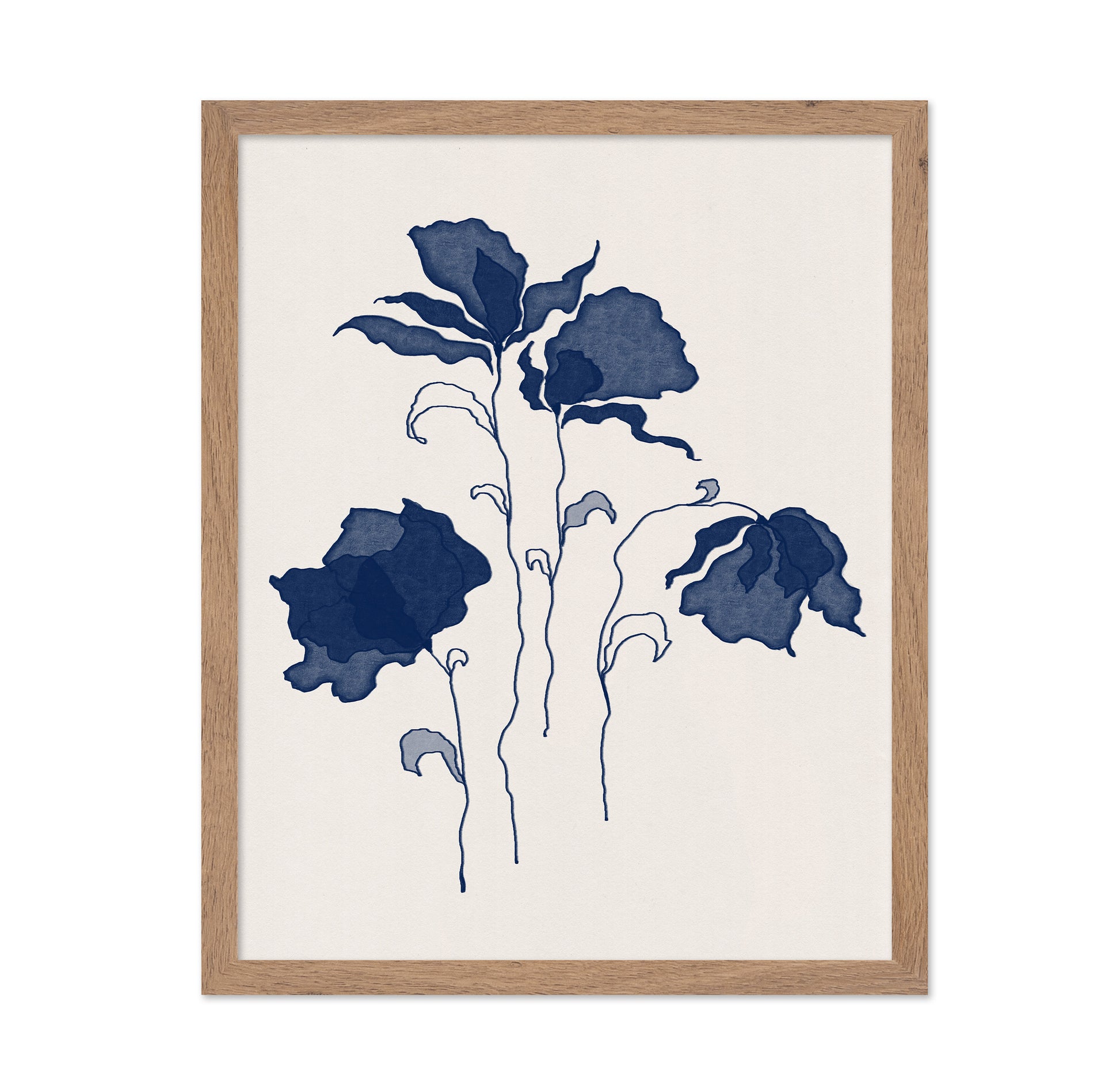 Blue Flowers No 1