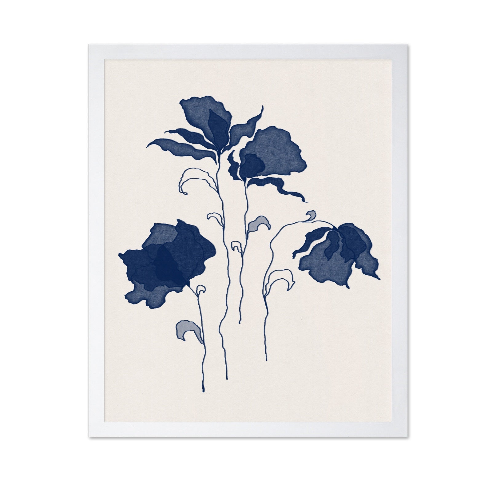 Blue Flowers No 1