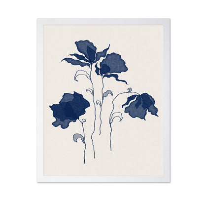 Blue Flowers No 1