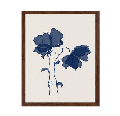 Blue Flowers No 2