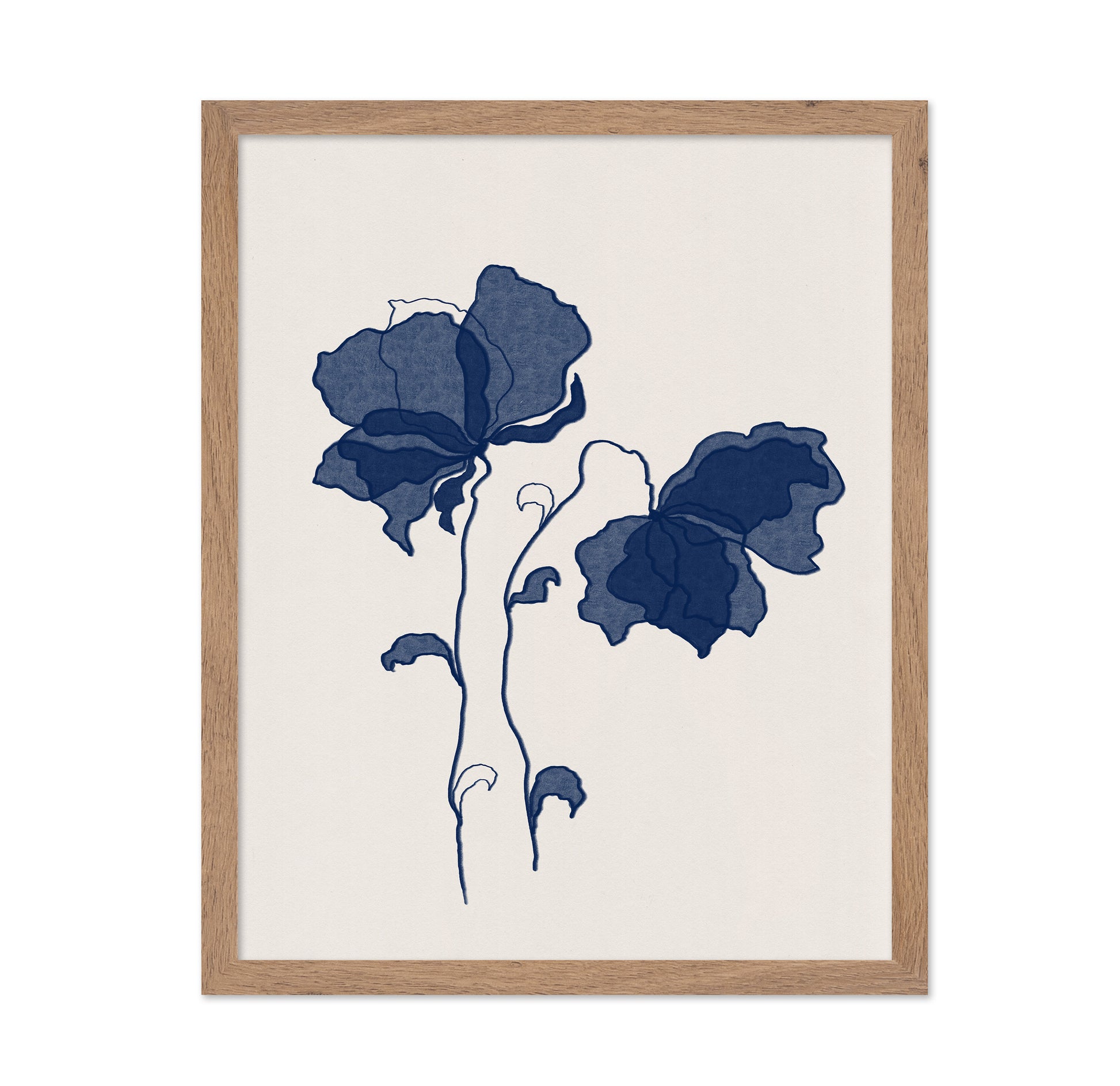 Blue Flowers No 2
