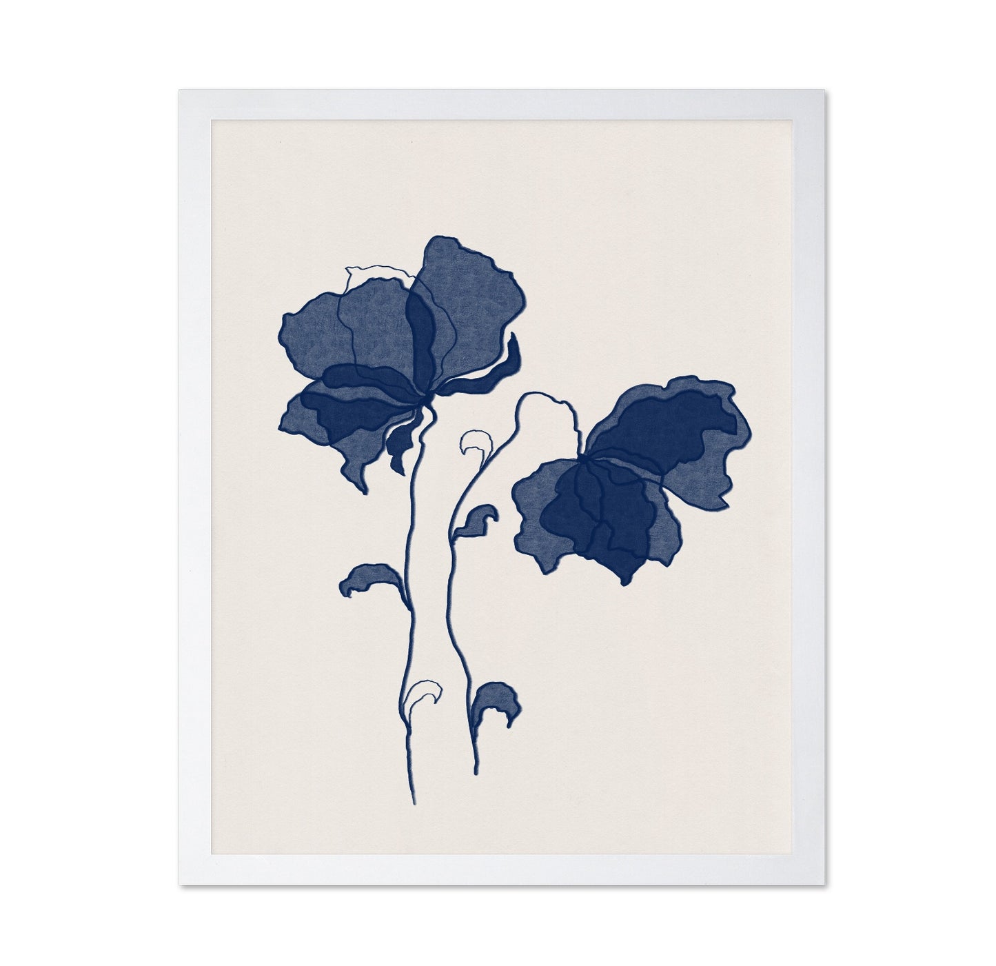 Blue Flowers No 2