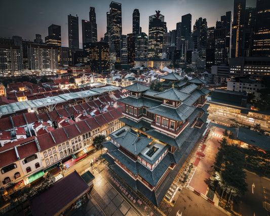 China Town In Singapore