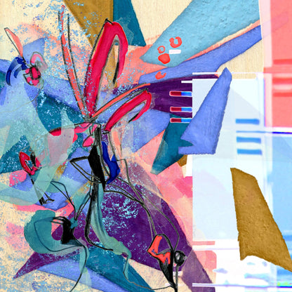 Vibrant Colors and Geometric Shapes