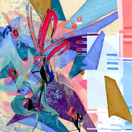 Vibrant Colors and Geometric Shapes