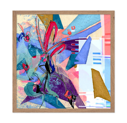 Vibrant Colors and Geometric Shapes
