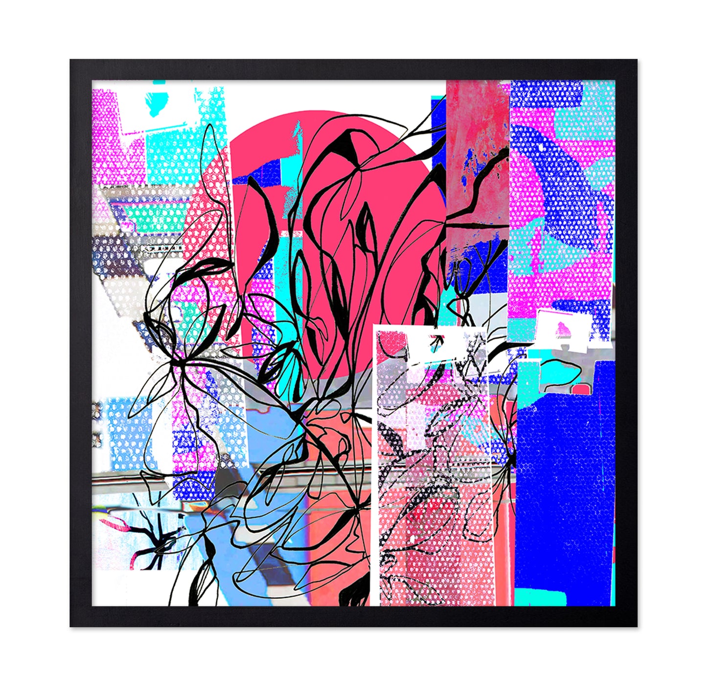 Vibrant Colors with Floral Patterns