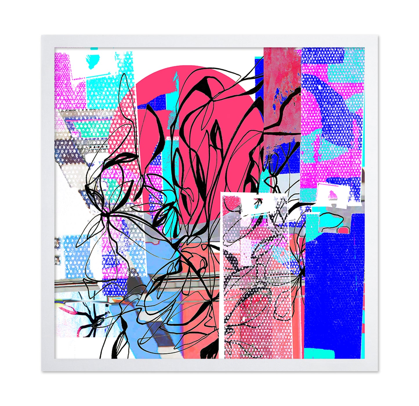 Vibrant Colors with Floral Patterns