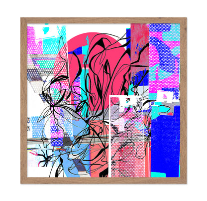 Vibrant Colors with Floral Patterns