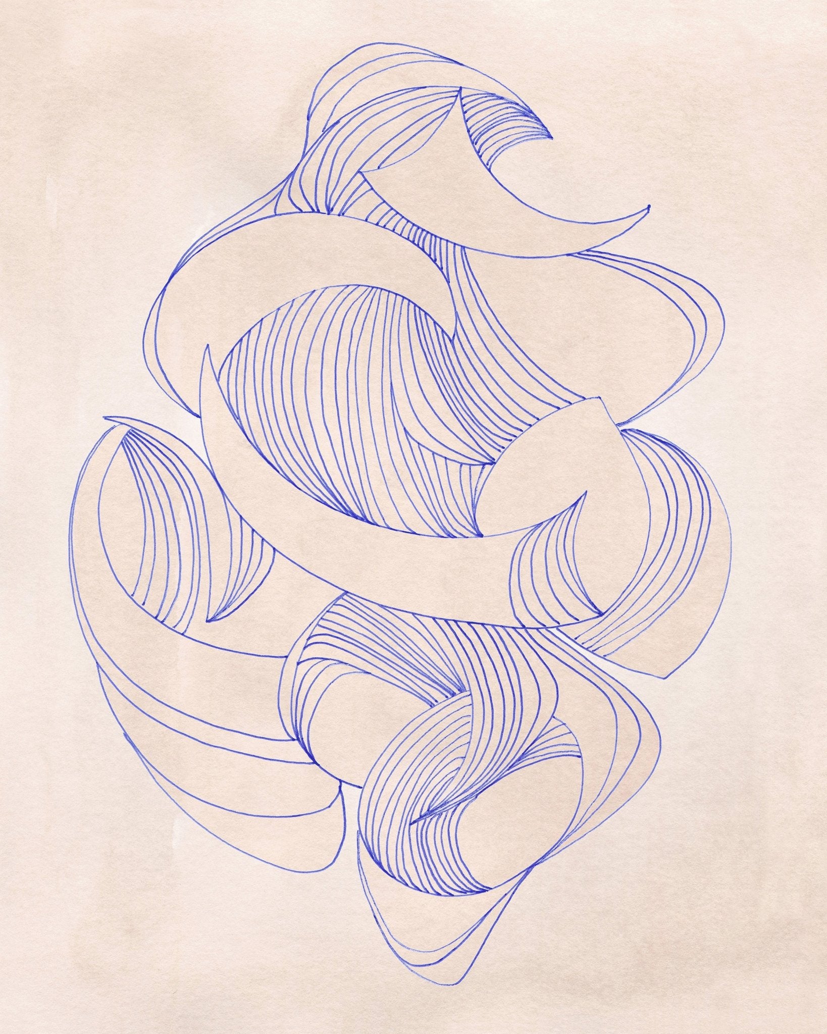 Blue Line Patterns
