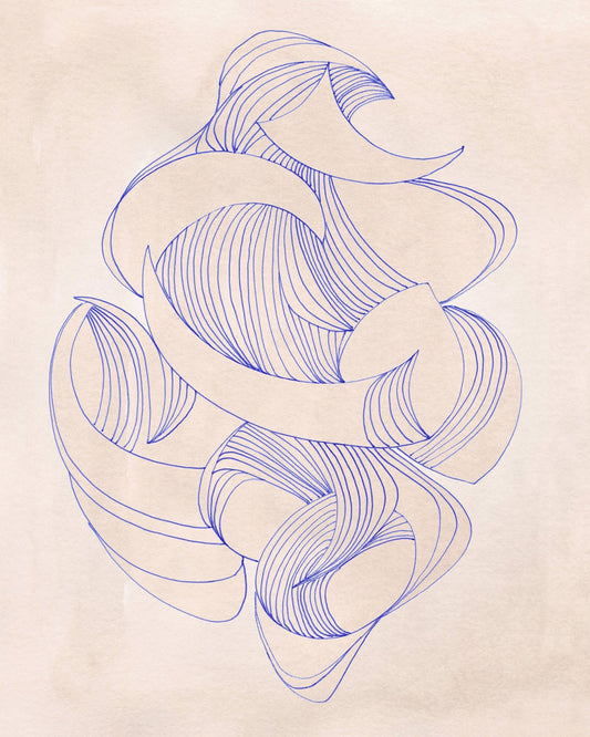 Blue Line Patterns