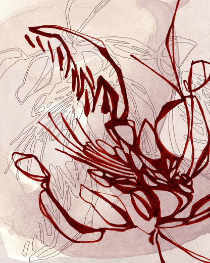 Abstract Floral Symphony