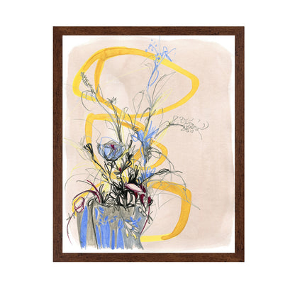 Vivid Blue Bouquet