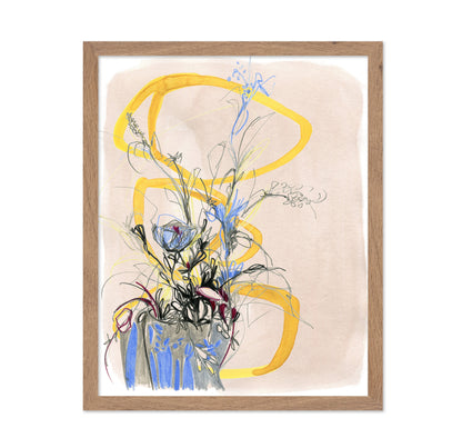 Vivid Blue Bouquet