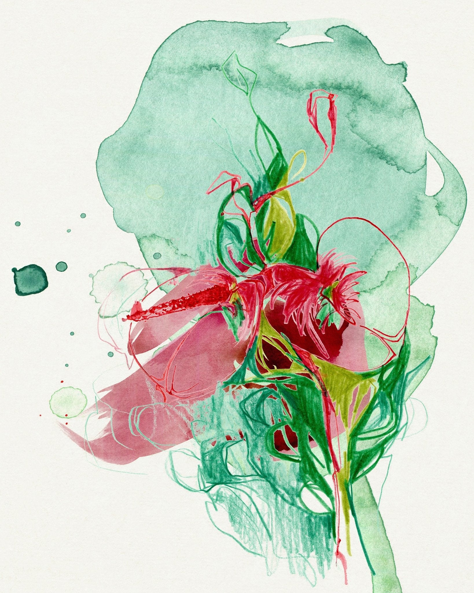 Vibrant Petal Dance