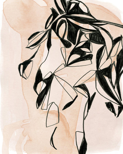 Monochrome Leaves No1