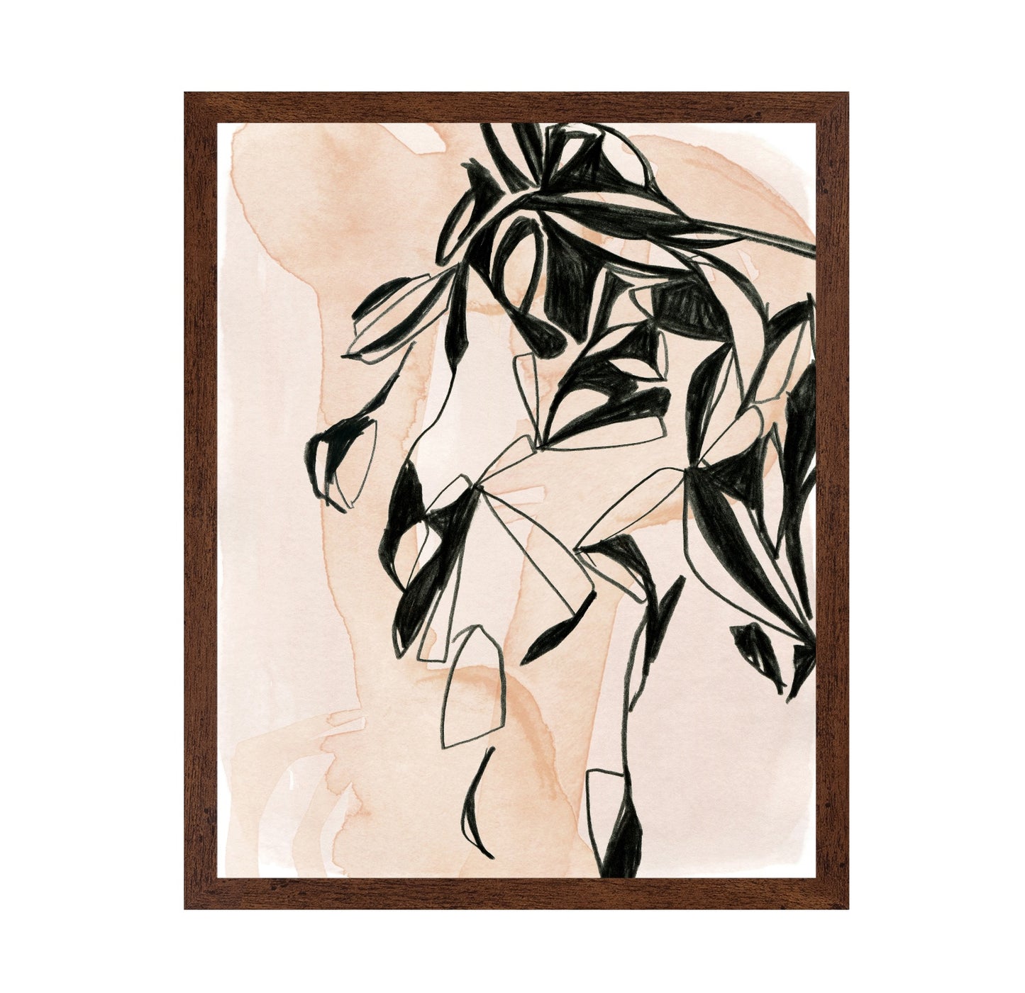 Monochrome Leaves No1