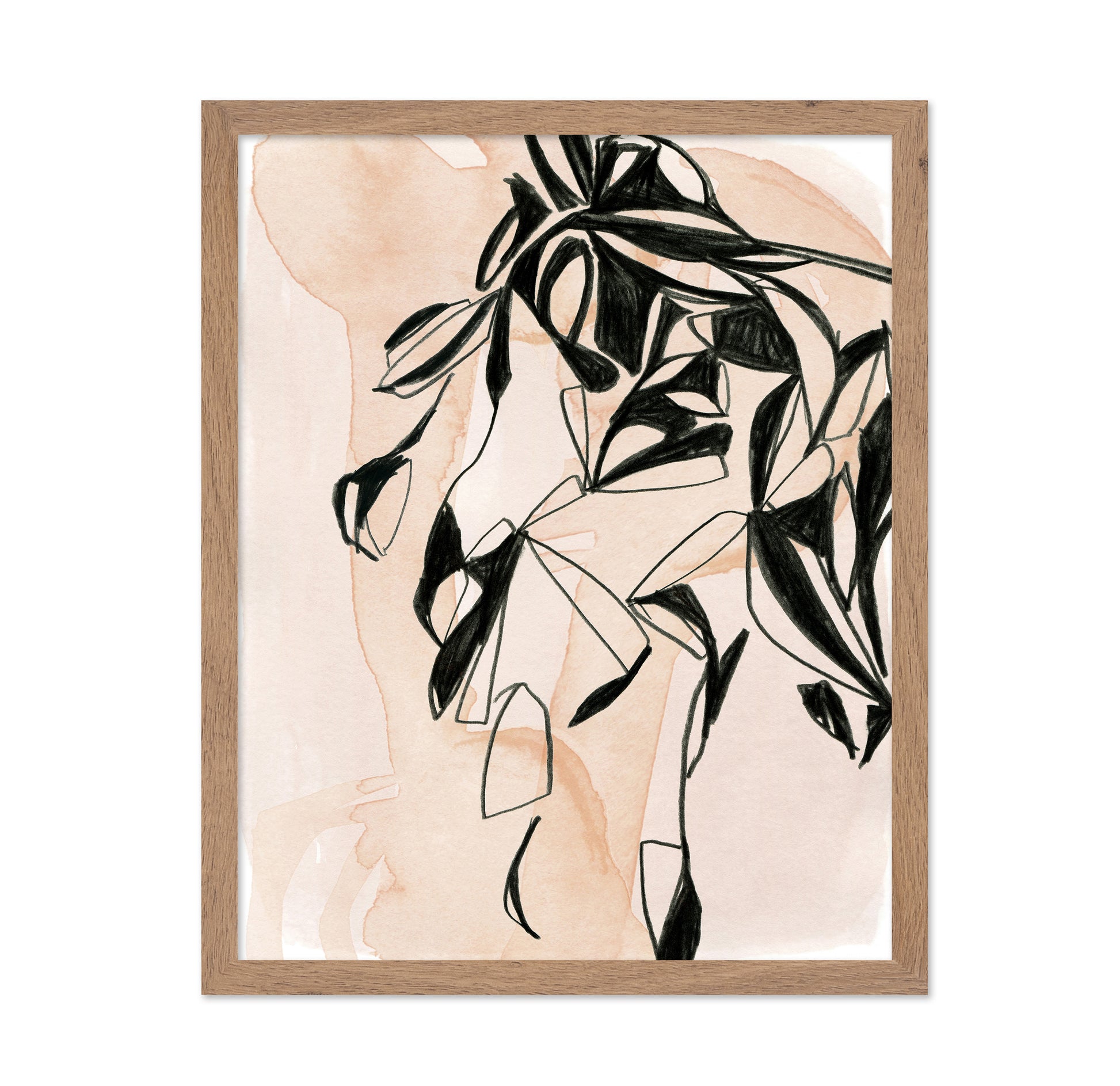Monochrome Leaves No1