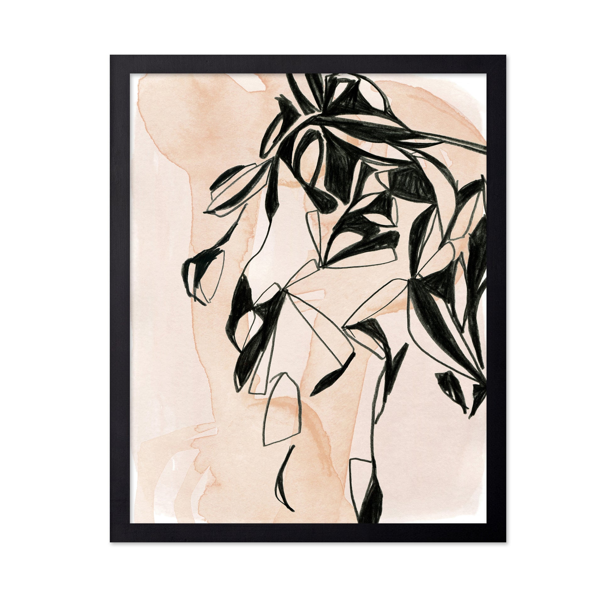 Monochrome Leaves No1