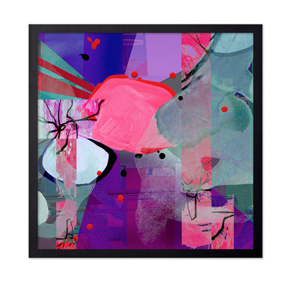 Geometric Shapes and Textured Layers