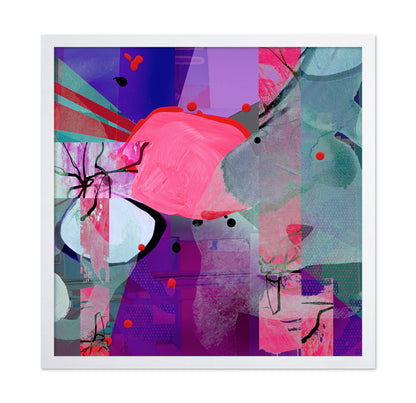 Geometric Shapes and Textured Layers