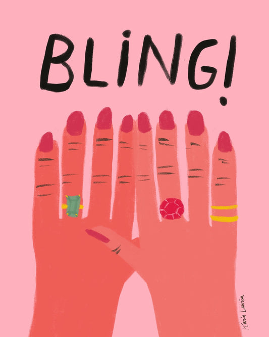 Bling Hands with Rings