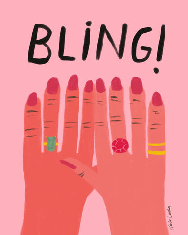 Bling Hands with Rings